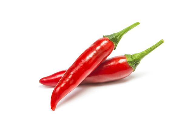 chili pepper isolated