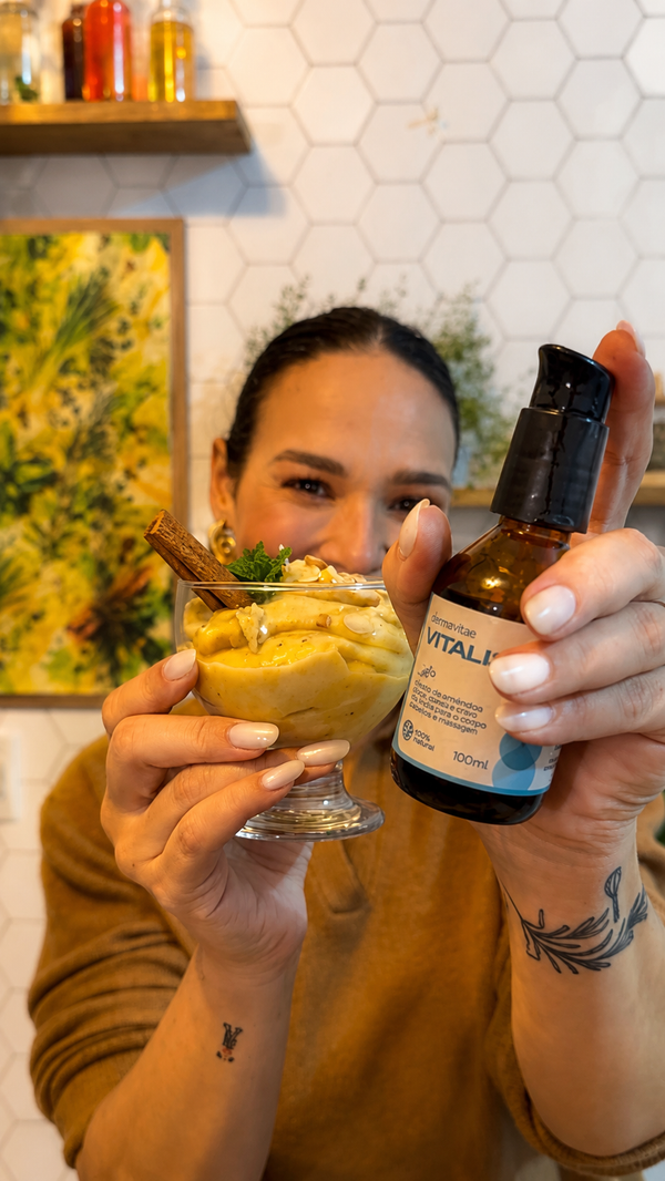 Sorvete funcional de frutas com Vitalis