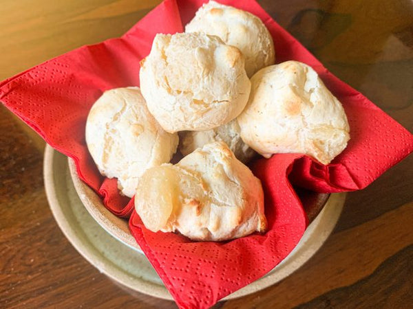 Pãezinhos de Beijos &#8211; com Farinha de Noz Macadâmia