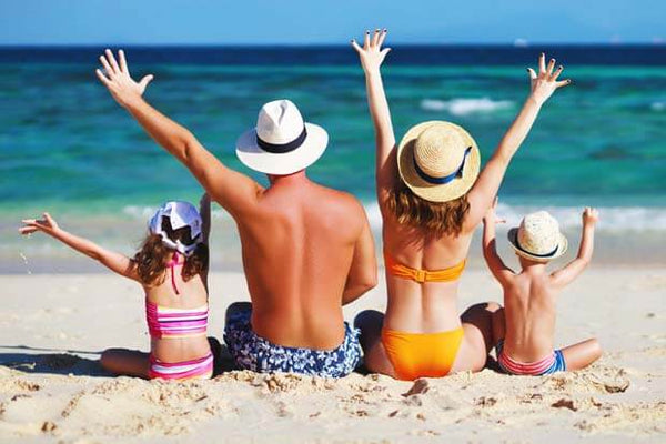 Curtindo a praia com mais saúde