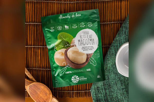 Receita &#8211; Iogurte com farinha de noz macadâmia