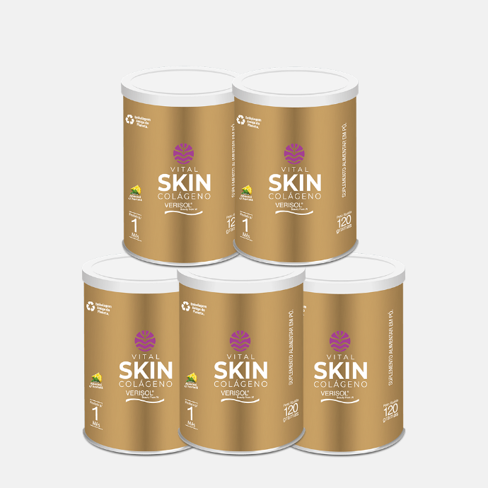 Vital Skin Colágeno Abacaxi - Compre 4 Leve 5