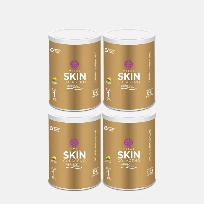 Vital Skin Colágeno Abacaxi - Compre 3 Leve 4
