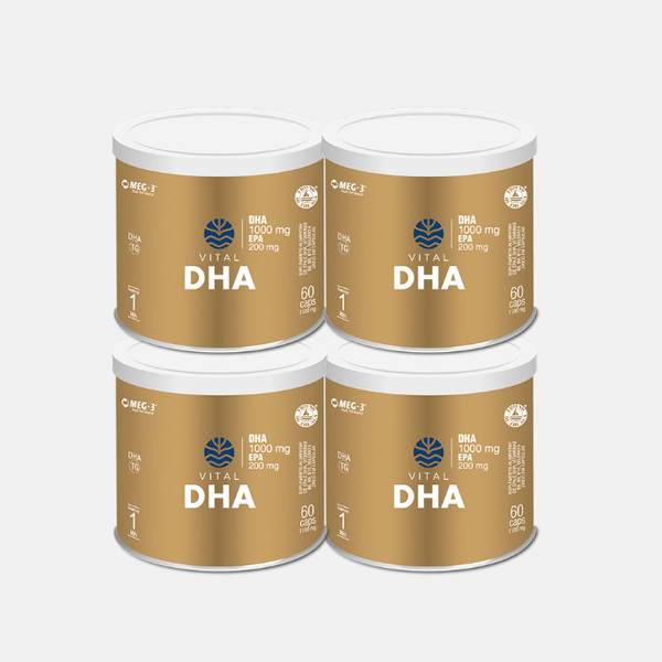 Vital DHA 60 Cápsulas - Compre 3 Leve 4
