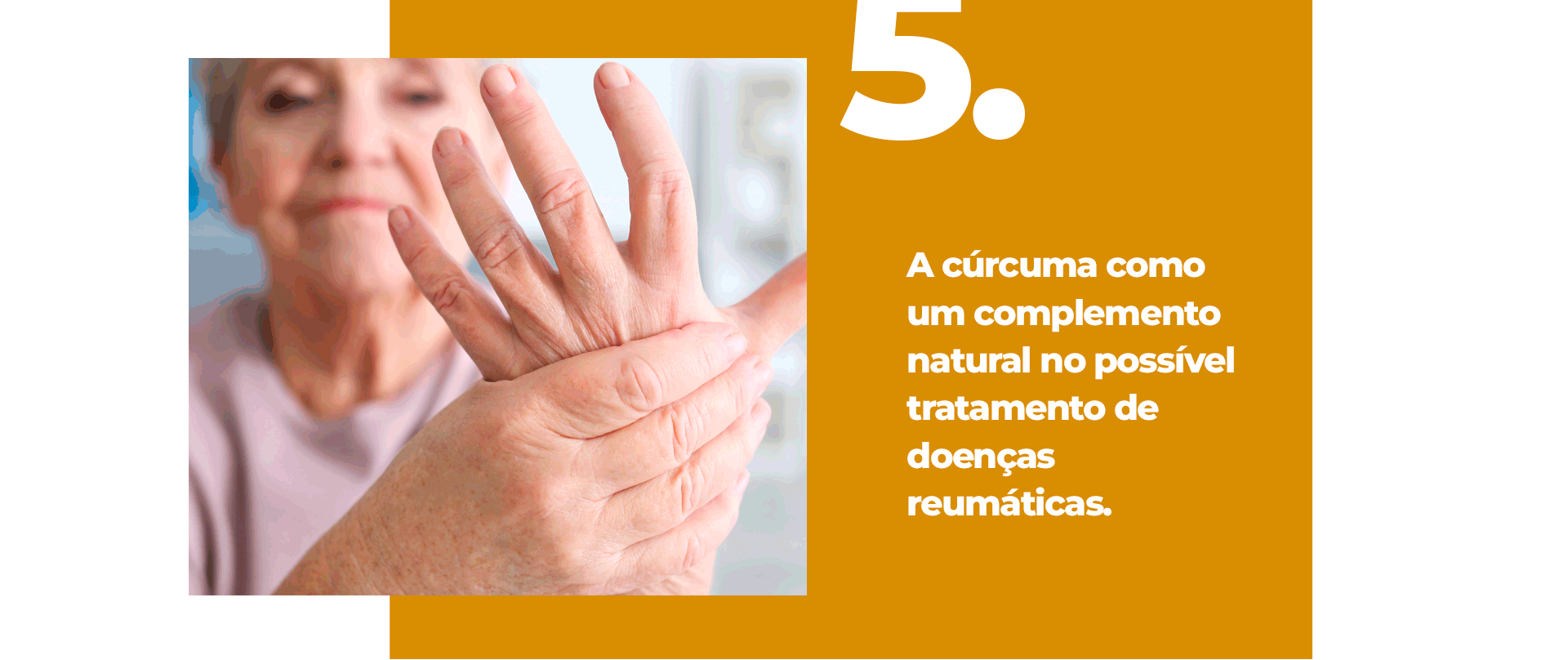 A cúrcuma como um complemento natural no possível tratamento de doenças reumáticas