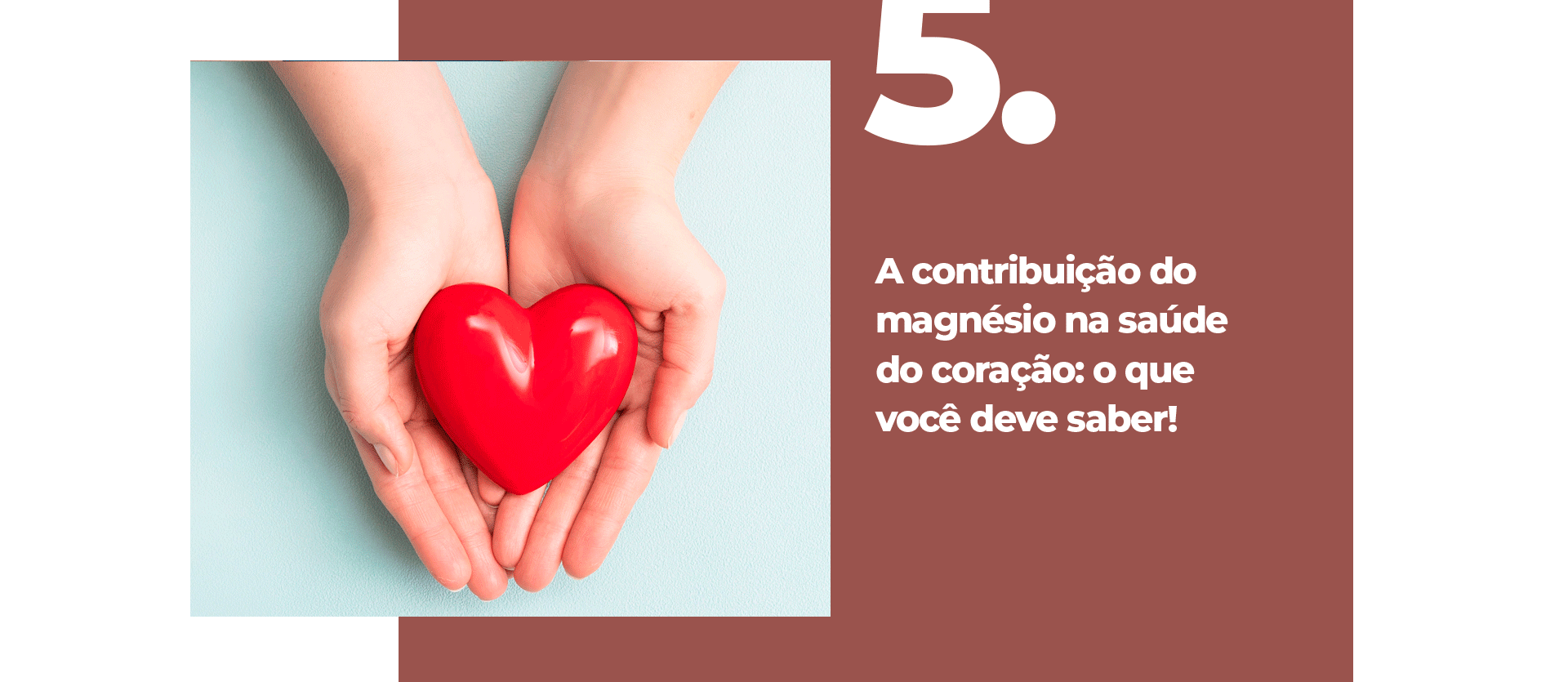 A contribuição do magnésio na saúde do coração: o que você deve saber